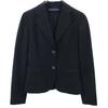 Wool Blend Tailored Jacket 7 Black Women Used