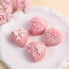 1PC Handmade Soap Mold DIY Mold Heart Shaped Silicone Mould Pastry Soap Aromatherapy Mold Candle Mold Valentine's Day