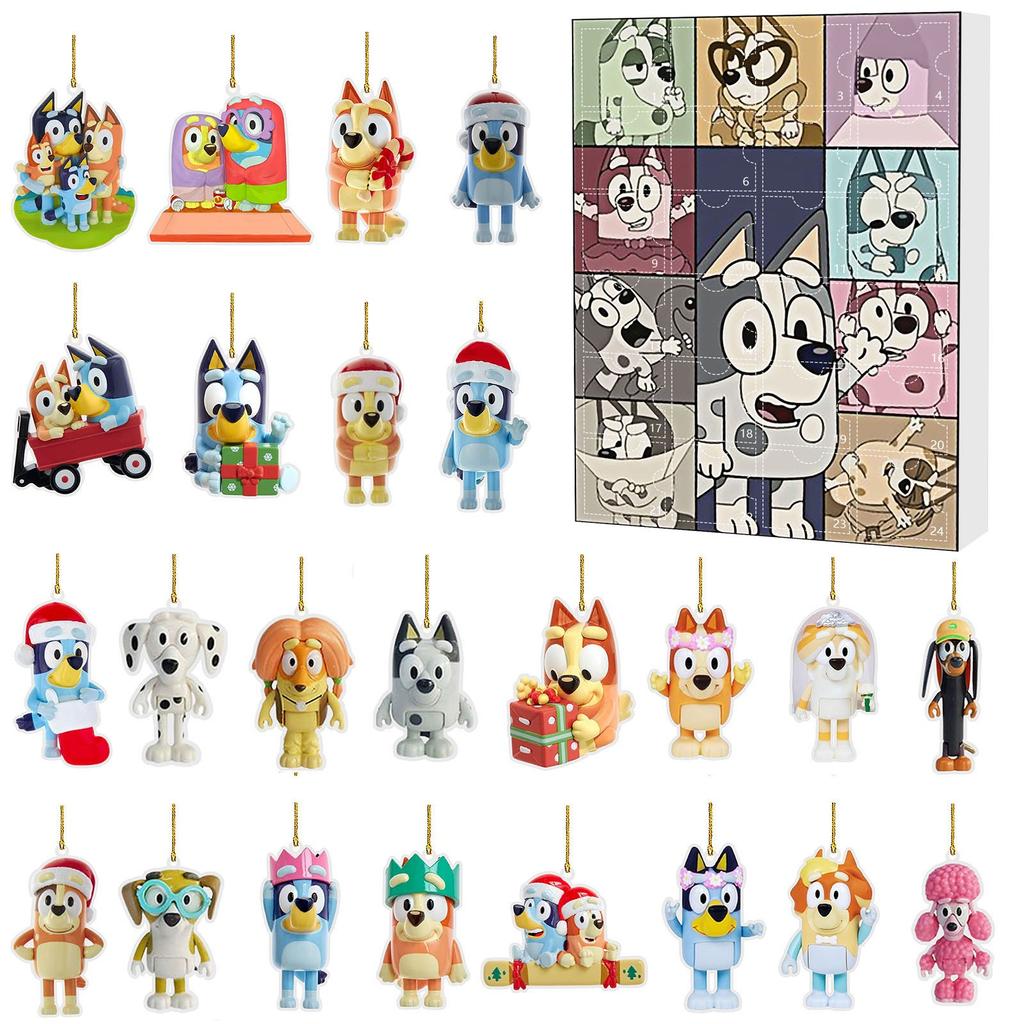 Christmas Arrival Calendar Includes 24 Christmas Decorations. Arrival Calendar Christmas Countdown