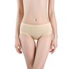 Threaded Ultra-thin Underwear Quick-drying Ice Silk Panties Seamless Briefs Nude Antibacterial Underpant Women's Triangle Pants