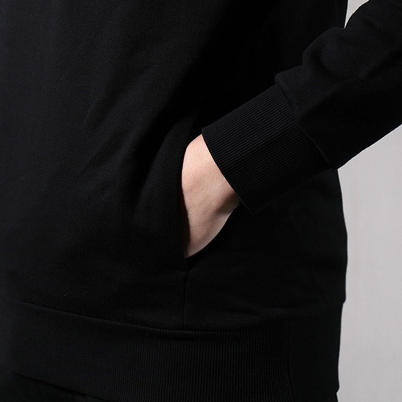 Puma Large Logo Drawstring Hoodie Unisex Hoodies Black 579071-01