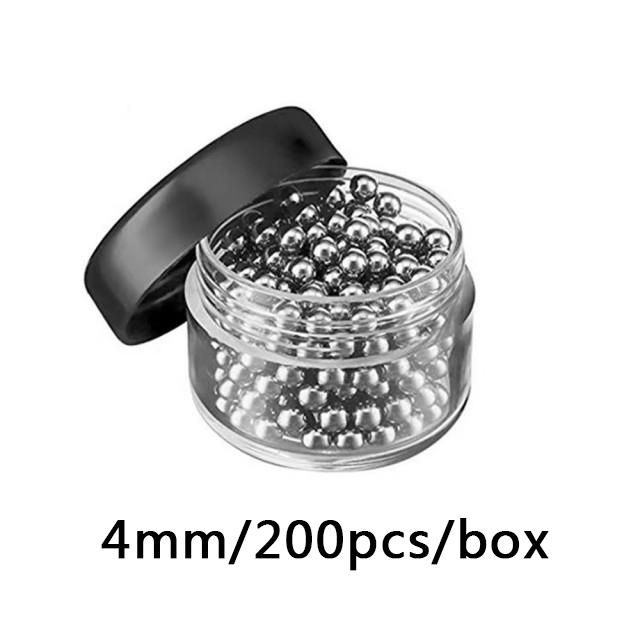 Wine Decanter Cleaning Ball 4mm/200pcs Stainless Steel Glass Bottle Clean Pellets Bead Decanter Cup Brushing Bar Accessories