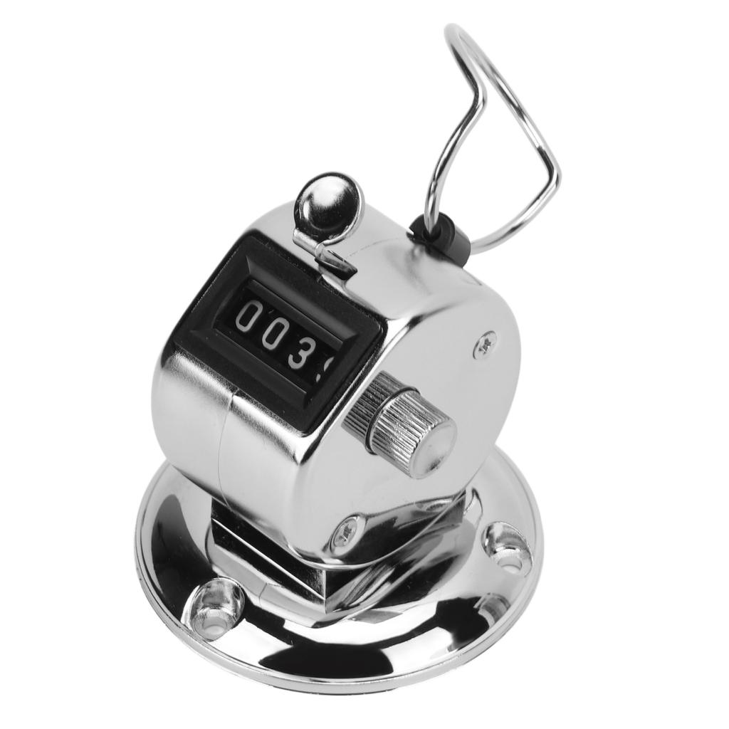 Clicker Counter 4 Digit Clear Lettering Accurate Hand Counters Clickers with Metal for Row Peo