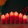 Flameless Electronic Candle Light Auto Swing Realistic Electeic Candles Bright Flickering Bulb for Seasonal Festival Celebration