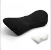 Memory Yuanbao Foam Backrest Pillow With Soft Polyester Cover Support For