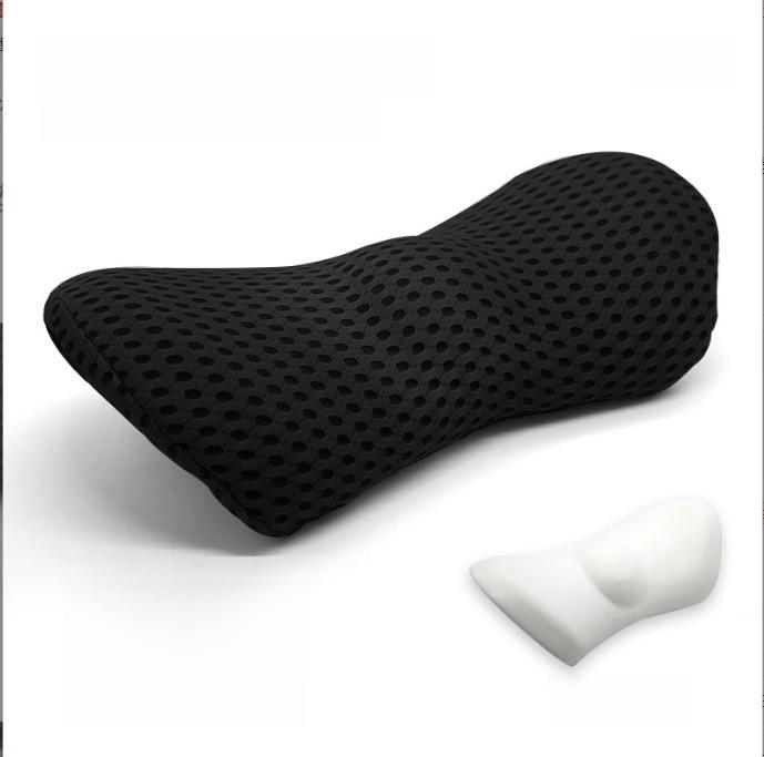 Memory Yuanbao Foam Backrest Pillow With Soft Polyester Cover Support For