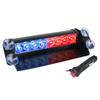 Dash Strobe Warning Light 12V 8 LEDs 3 Flashing Modes Day Running Flash Led Police Lights Car Truck Emergency Flasher