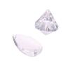 10Pcs Acrylic  Drop Pendant Prisms Chandelier Curtain Chrismas Wedding Party Lighting Christmas Lamp Hanging Parts