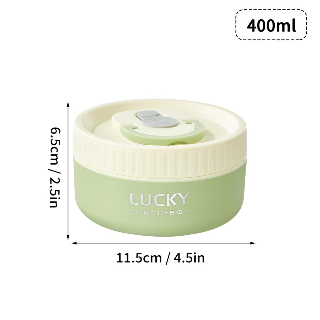 WORTHBUY Portable Sealed Thermal Lunch Box For Kids Stackable Microwave 304 Stainless Steel Bento Box Insulated Food Container