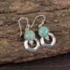 Amazonite Gemstone Jewelry, 925 Sterling Silver Earrings, Handmade Gorgeous Silver Earrings For Wedding Gift
