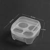 3/4/8 Grids Egg Holder Container Egg Storage Box High Quality Egg Box  For Outdoor Camping