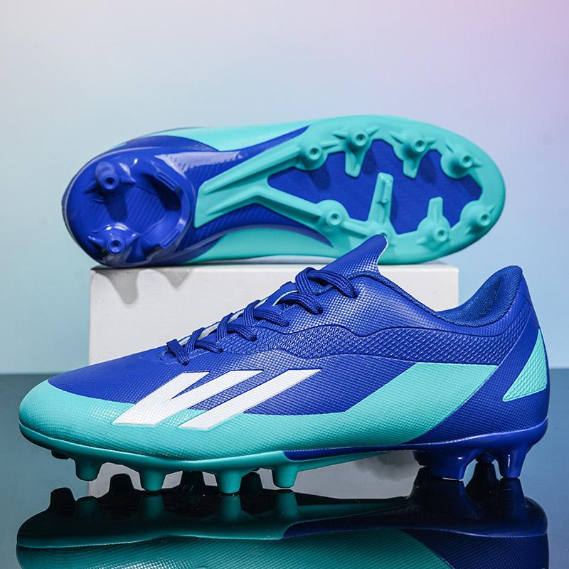 36-45 Football Shoes Unisex TF Rubber Soft Sole Broken Nails Professional Football Shoes Youth Training Shoes