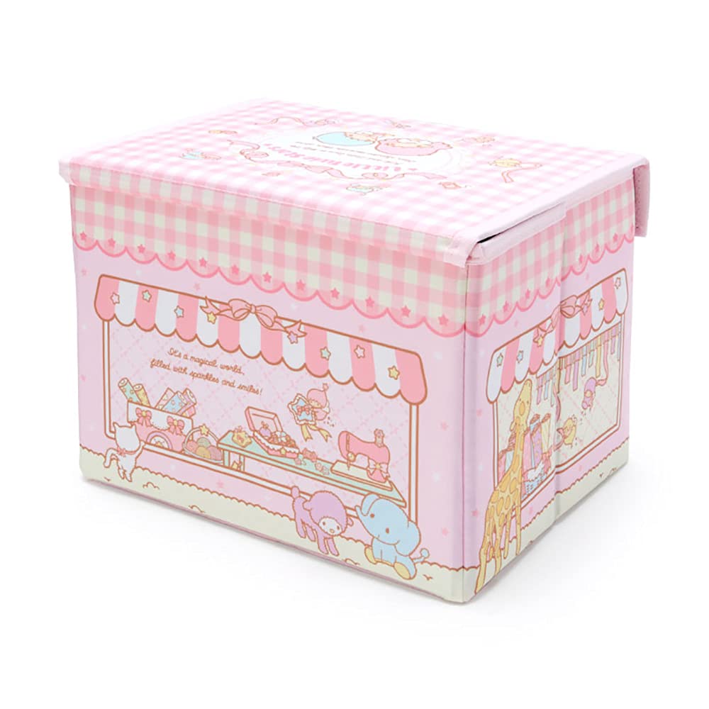 Sanrio Little Twin Stars Folding Storage Box with Lid 551589