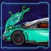 1/24 Pagani Huayra BC Alloy Car Model Diecast Toy Vehicle Sound Light