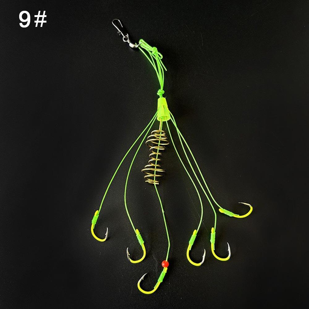 Carbon Steel Bait Fishhooks Hanging Tackle Stainless Steel Feeder hook Fishing Bait Fishing