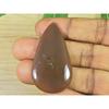 32X36X06MM Natural Honey Dendrite Pear Shape Cabochon Loose Gemstone 63Cts. SK-3462