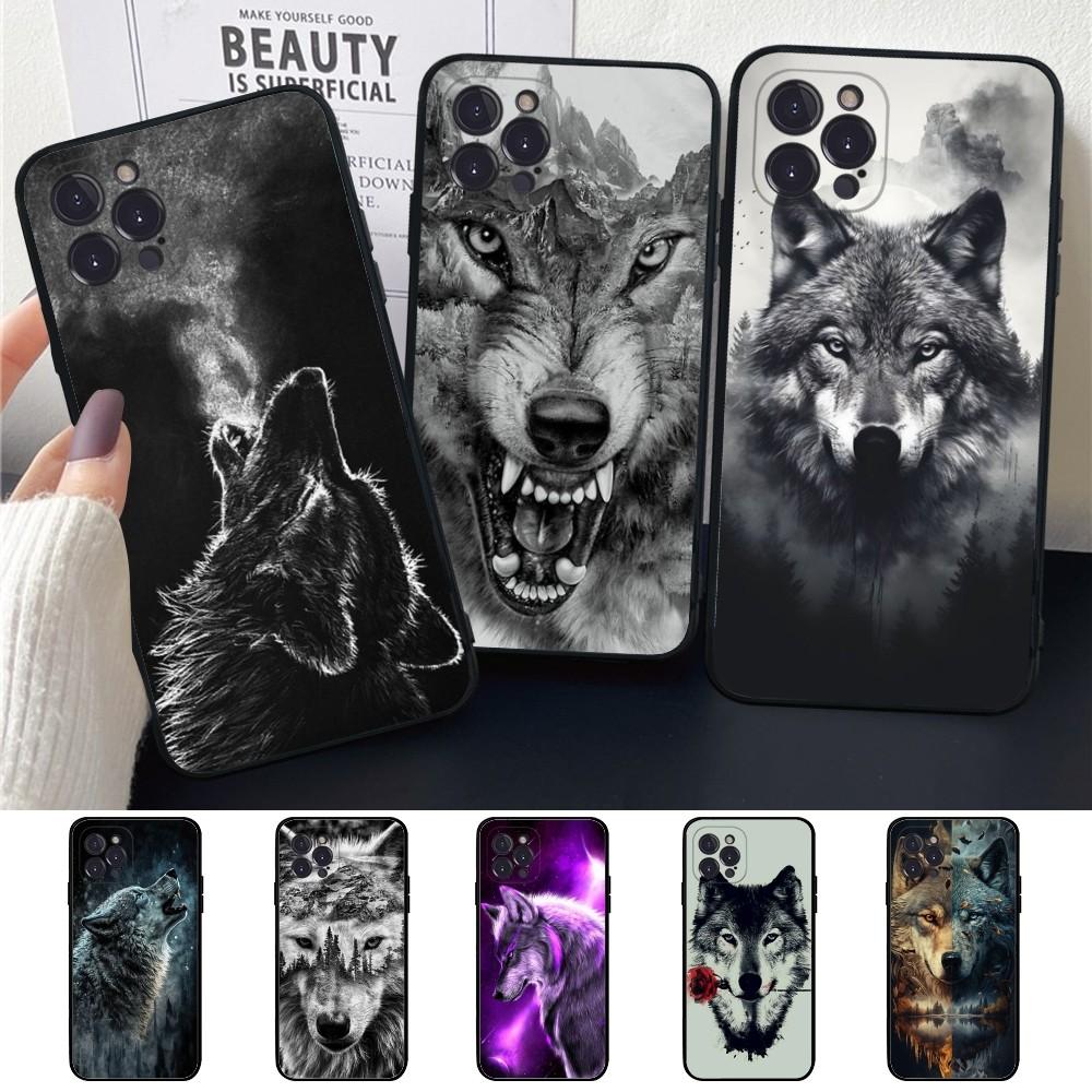 The Wolf Phone Case For iPhone Samsung Galaxy Redmi Xiaomi Oppo OnePlus Note S A 7 8 9 10 11 12 13 14 20 21 22 23 53 54 Pro Max Plus Ultra TPU Soft