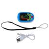 Fingertip Clip Oximeter 6 Modes Automatic USB Charging LED Blood Oxygen Monitor for Children Kids