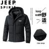 JEEP SPIRIT Men's Winter Hooded Puffer Jacket