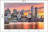 Photomural Lower Manhattan Skyline And Brooklyn Bridge Self-Adhesive Mural 368x280