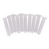 10Pcs 10Ml Micro Centrifuge Tube Vial Clear Plastic Vials Container Snap Cap