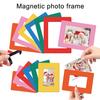 6/12Pcs Magnetic Photo Frame Refrigerator Magnet Picture Art Painting Poster Display Frame