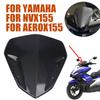 Windscreen Windshield Covers Screen for YAMAHA AEROX155 NVX155 Motorcycle Motorbikes Deflector Accessories Carbon Fiber Look