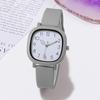 Stainless Steel Quartz Wristwatches Silicone Ladies Watches Sports Women Clock