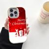 N111 Merry Christmas Art Happy New Year Soft Phone Cases for Samsung S24 S23 A15 A12 A35 A54 Infinix Hot 40i Plating Frame Camera Protector Back Cover