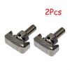 2*Battery Cable Terminal Connectors Car T-Bolt Stainless Steel Replaces Parts