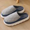 Fashion Men Slippers Waterproof Women Warm Plush Winter New Fashion Flats Home Non Slip Slides Soft Thick Sole Furry Shoe Big Size 48 49