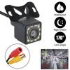 Car Rear View Camera IP68 Waterproof CCD Chip Reversing Parking Monitoring 12 LED Night Vision 170 Degree High Definition