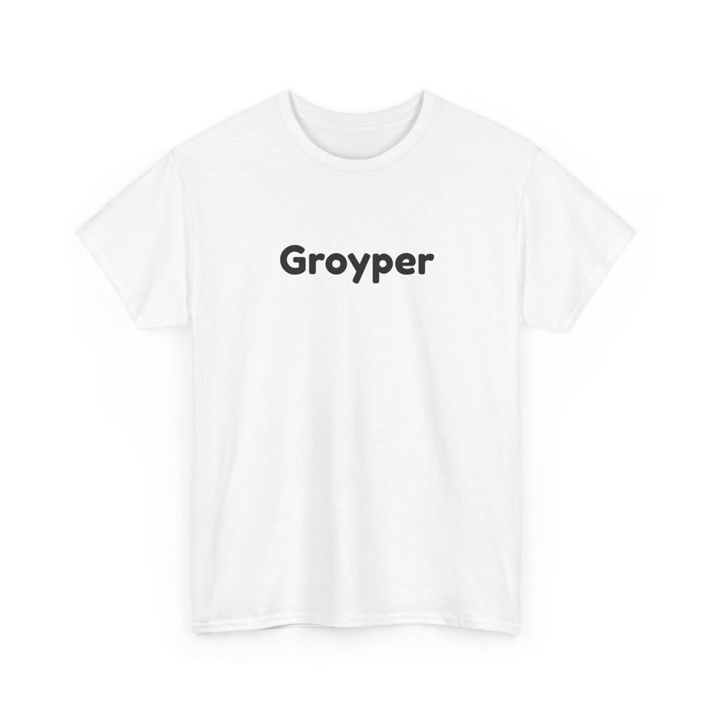 Groyper Unisex Heavy Cotton Tee, Casual Wear, Gift for Friends,.