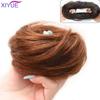 Synthetic Flexible Hair Buns Curly Scrunchy Chignon Elastic Messy Wavy Scrunchies Wrap For Ponytail Extensions For Women