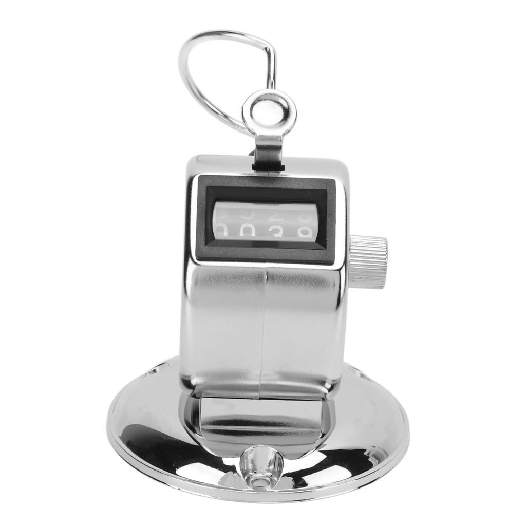 Clicker Counter 4 Digit Clear Lettering Accurate Hand Counters Clickers with Metal for Row Peo