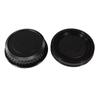 NinoLIte Camera Set of Rear and Body Caps for Pentax Lenses Caps, 2, K-Mount