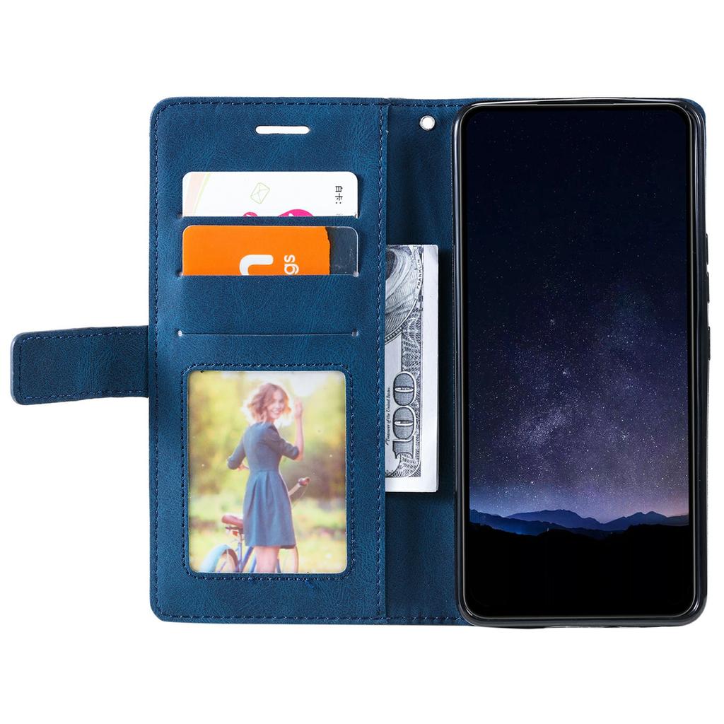 For Oppo Reno13 Pro 5G Case Imprinted Lines PU Leather Splicing Wallet Phone Cover