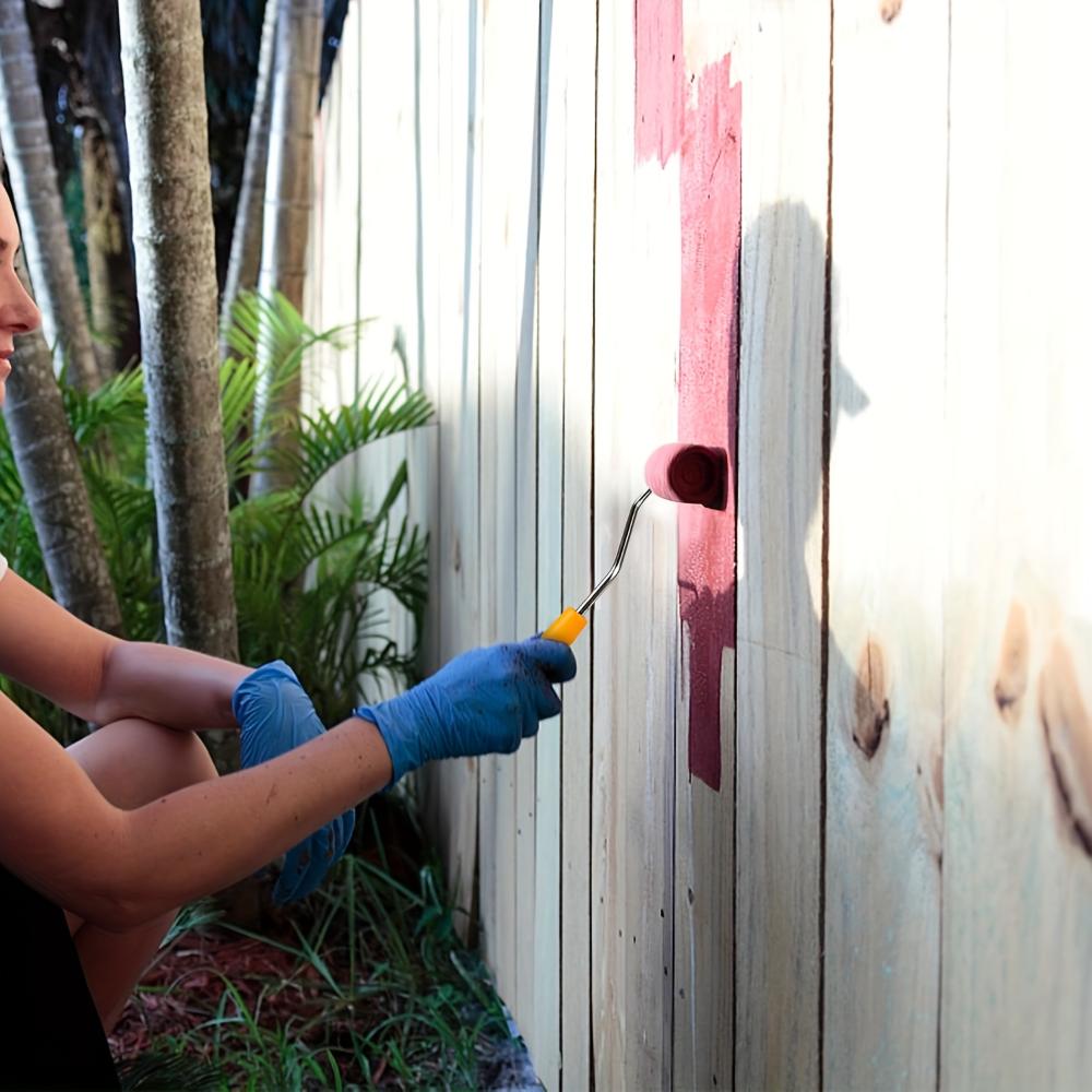 11Pcs Paint Roller Brush Clean Cut Proffesional Paint Roller Sleeves Replacement Paint Edger Brush Tools For Home Wall Ceilings