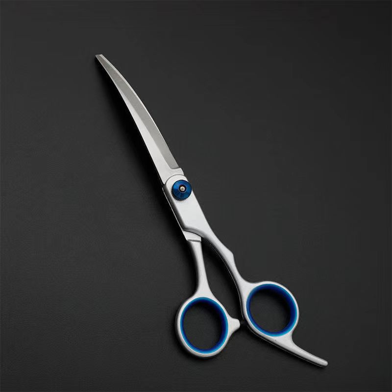 6" Professional Pet Scissors Pet Dog Grooming Kits Curved Shears Set Scissors