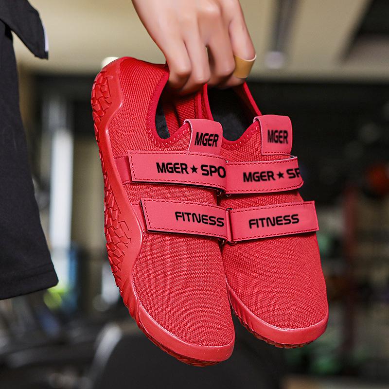 Hot Selling Men's & Women's Indoor Gym Weightlifting Squat & Deadlift Shoes for Comprehensive Training