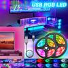 USB Led Strip Lights RGB 5050 Luces Led Flexible Diode Decoration For Living Room Lamp Ribbon