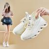 Ins Korean Version of Flying Woven Shoes Summer New Student Sports Shoes Breathable Fitness Running Casual Street Shooting H8083