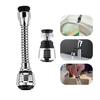 Degree Rotating Bubbler Filter Faucet Anti Splash Nozzle Kitchen Water Saver Booster Nozzle Kitchen Tools for Improved Efficienc