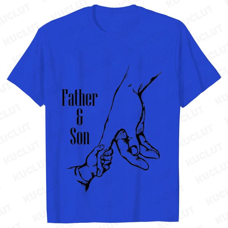 Fathers and Son Tshirts Dad Fun Gift Novelty TShirts Birthday Mens T Shirt for Dad From Son Daughter Tshirts Short Sleeve Tops