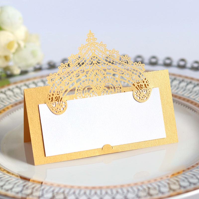 10pcs Handwritten Card Ornament Multiple Colors Wedding Table Card Party Stereoscopic Birthday Seat Card Decorative Accessories
