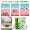 50pcs Patches Adhesives Kinoki Detox Foot Patches Pads Body Toxins Feet Slimming Cleansing Herbal Adhesive