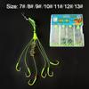 Carbon Steel Bait Fishhooks Hanging Tackle Stainless Steel Feeder hook Fishing Bait  Fishing