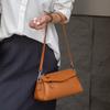 Top-grain Leather Single-shoulder Bag, Retro Classic, Simple and Fashionable. Shell Bag, Versatile for Going Out. Crossbody Bag, Handbag