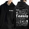 Rock Band O-Oasis Graphic Print Hoodie Men Women Gothic Oversized Streetwear Man Casual Cotton Vintage Hoodies