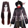 [HOLOUN] Genshin Kurumi Cosplay Costume with Wig, Deluxe Version, Stage Wear, Dress, Christmas, Halloween, Holiday Gift